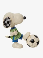 Peanuts Mini Snoopy Soccer Jim Shore Figure
