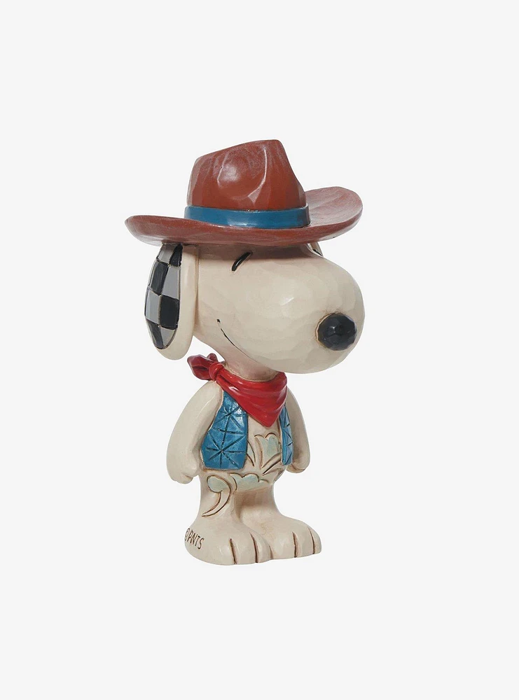Peanuts Snoopy Cowboy Jim Shore Figure