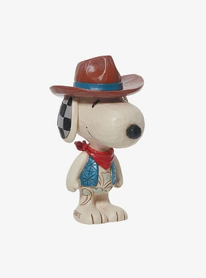 Peanuts Snoopy Cowboy Jim Shore Figure