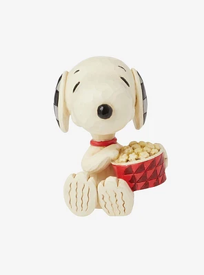 Peanuts Snoopy Popcorn Jim Shore Mini Figure