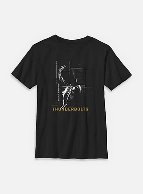 Marvel Thunderbolts* Bucky Barnes Silhouette Youth T-Shirt