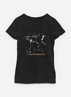 Marvel Thunderbolts* Taskmaster Silhouette Youth Girls T-Shirt