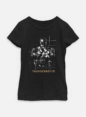 Marvel Thunderbolts* Red Guardian Silhouette Youth Girls T-Shirt