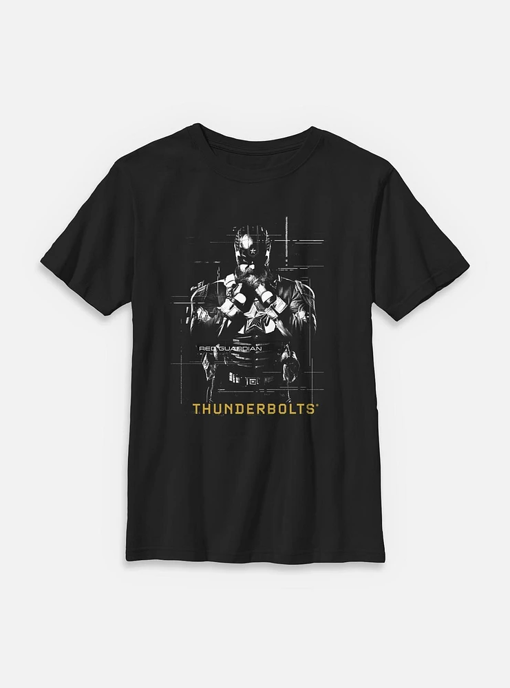 Marvel Thunderbolts* Red Guardian Silhouette Youth T-Shirt