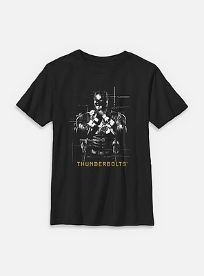 Marvel Thunderbolts* Red Guardian Silhouette Youth T-Shirt