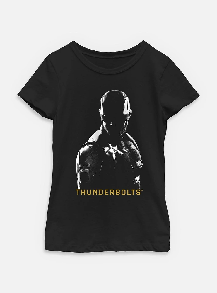 Marvel Thunderbolts* John F Walker Shadows Youth Girls T-Shirt