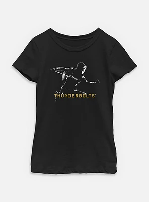 Marvel Thunderbolts* Taskmaster Shadows Youth Girls T-Shirt