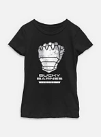Marvel Thunderbolts* Bucky Barnes Logo Youth Girls T-Shirt