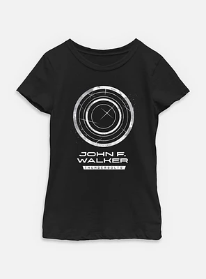 Marvel Thunderbolts* John F Walker Logo Youth Girls T-Shirt