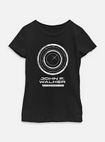 Marvel Thunderbolts* John F Walker Logo Youth Girls T-Shirt