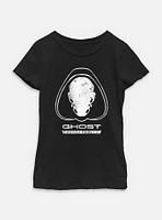 Marvel Thunderbolts* Ghost Logo Youth Girls T-Shirt