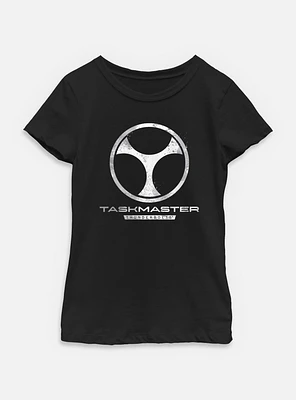 Marvel Thunderbolts* Taskmaster Logo Youth Girls T-Shirt
