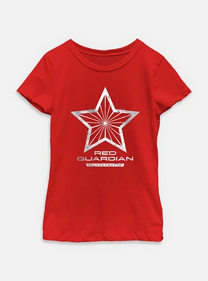 Marvel Thunderbolts* Red Guardian Logo Youth Girls T-Shirt