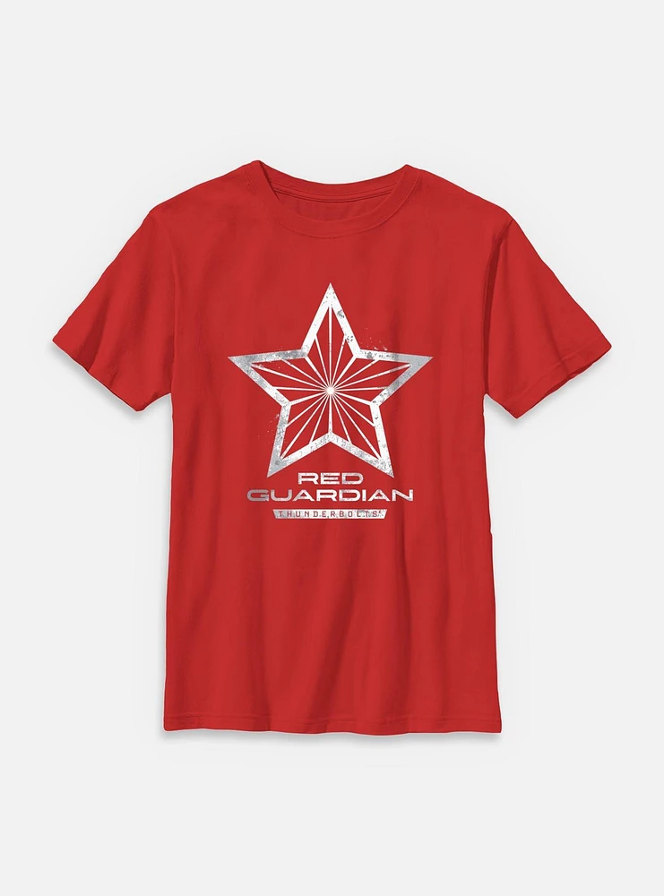 Marvel Thunderbolts* Red Guardian Logo Youth T-Shirt