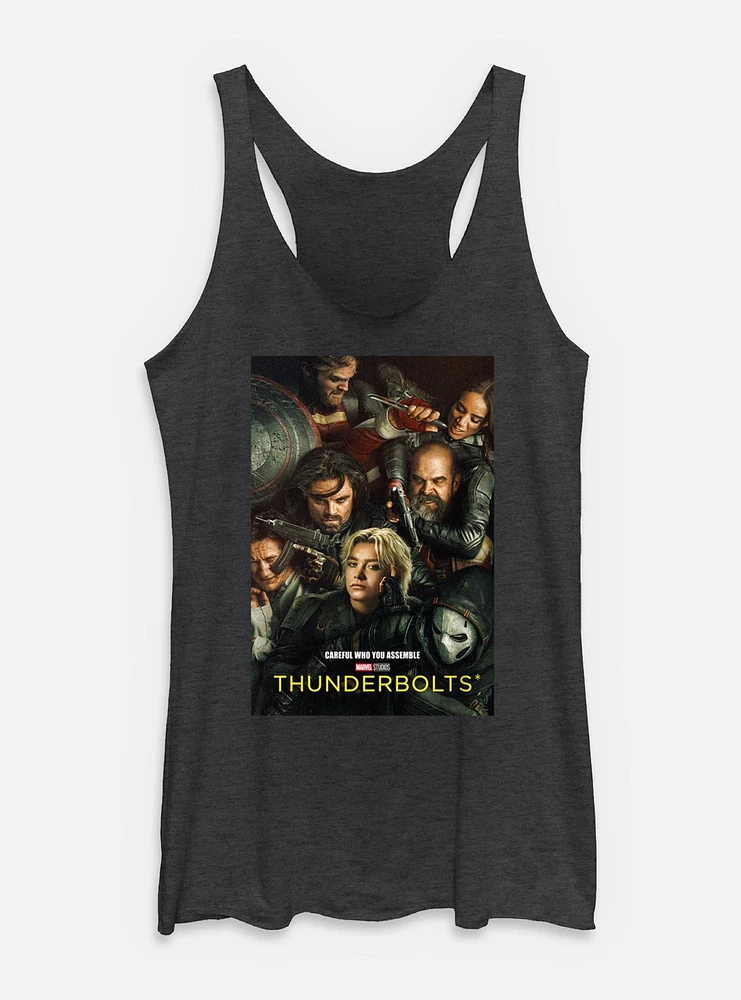 Marvel Thunderbolts* Group Poster Womens Tank Top