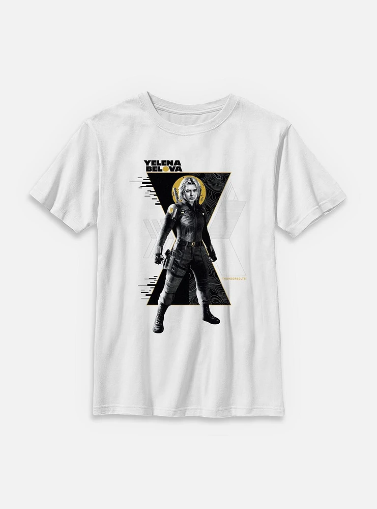 Marvel Thunderbolts* Yelena Belova Pose Youth T-Shirt