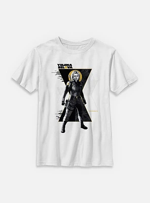 Marvel Thunderbolts* Yelena Belova Pose Youth T-Shirt