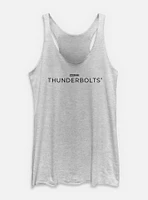 Marvel Thunderbolts* Black Logo Womens Tank Top