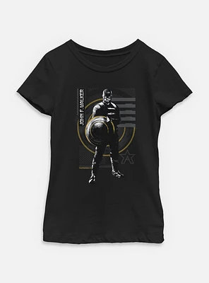 Marvel Thunderbolts* John F Walker Pose Youth Girls T-Shirt