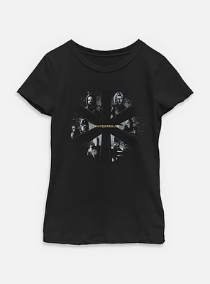 Marvel Thunderbolts* Team Portrait Youth Girls T-Shirt