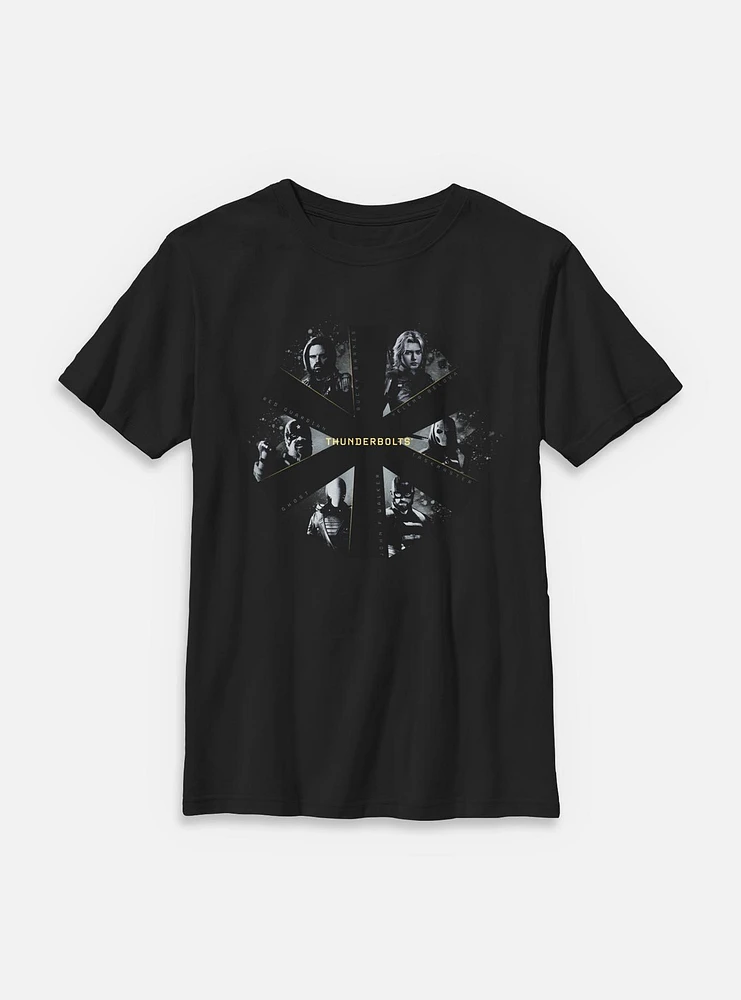 Marvel Thunderbolts* Team Portrait Youth T-Shirt