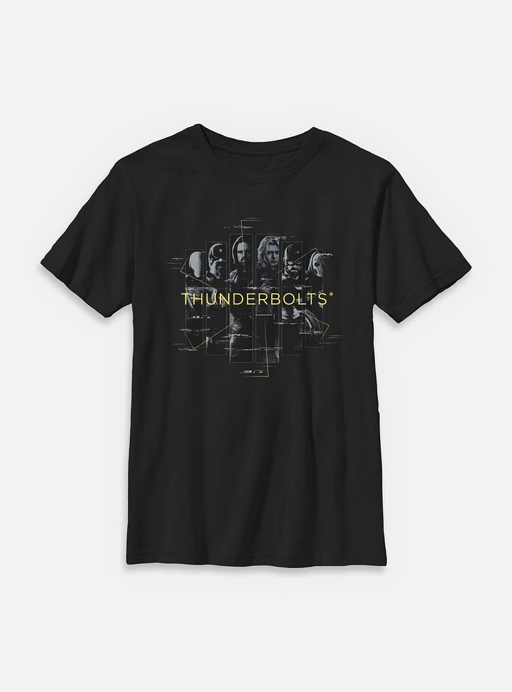 Marvel Thunderbolts* Crew Portrait Youth T-Shirt