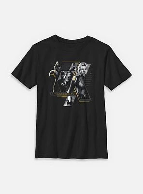 Marvel Thunderbolts* Anti Heroes Collage Youth T-Shirt