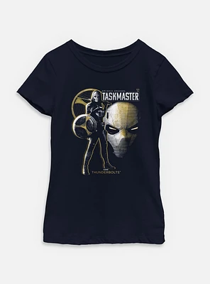 Marvel Thunderbolts* Taskmaster Portrait Youth Girls T-Shirt