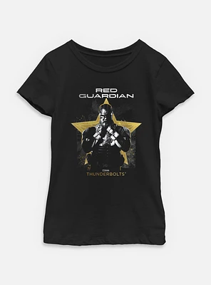 Marvel Thunderbolts* Red Guardian Portrait Youth Girls T-Shirt