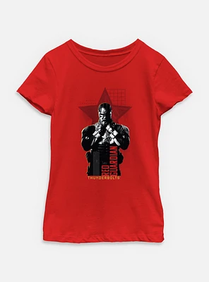 Marvel Thunderbolts* Alexei Shostakov Red Guardian Youth Girls T-Shirt