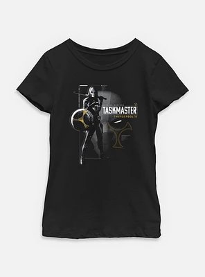 Marvel Thunderbolts* Antonia Dreykov Taskmaster Youth Girls T-Shirt
