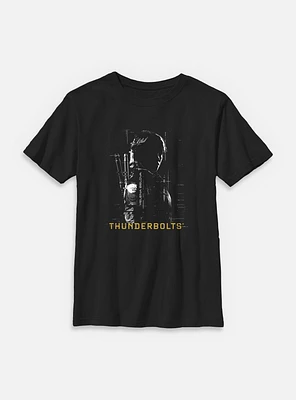 Marvel Thunderbolts* Yelena Belova Silhouette Youth T-Shirt