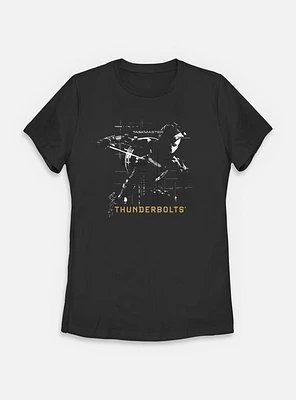 Marvel Thunderbolts* Taskmaster Silhouette Womens T-Shirt