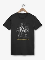 Marvel Thunderbolts* Red Guardian Silhouette T-Shirt