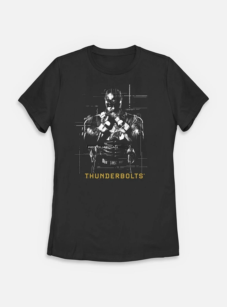 Marvel Thunderbolts* Red Guardian Silhouette Womens T-Shirt