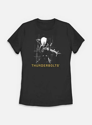 Marvel Thunderbolts* Ghost Silhouette Womens T-Shirt