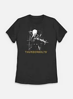 Marvel Thunderbolts* Ghost Silhouette Womens T-Shirt