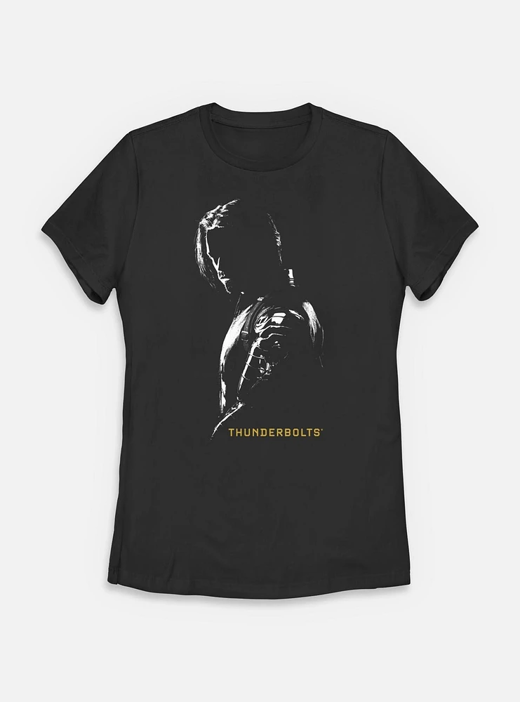 Marvel Thunderbolts* Bucky Barnes Shadows Womens T-Shirt
