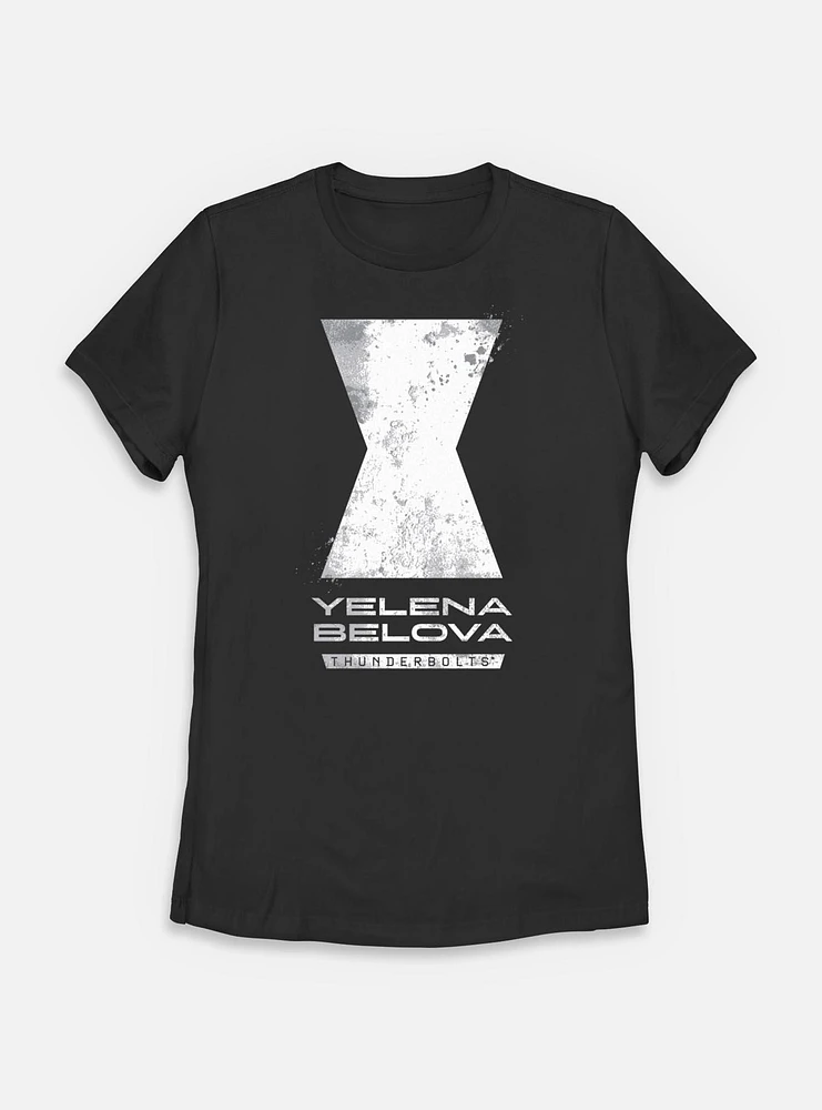 Marvel Thunderbolts* Yelena Belova Logo Womens T-Shirt
