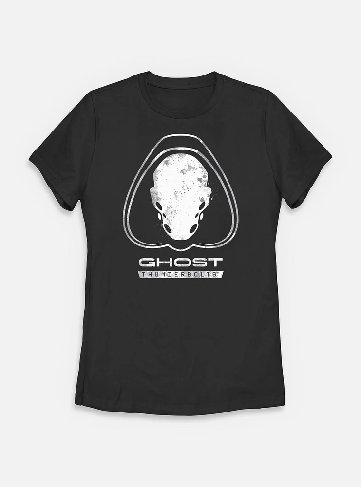 Marvel Thunderbolts* Ghost Logo Womens T-Shirt