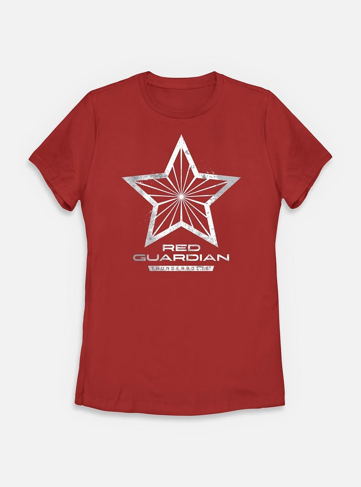 Marvel Thunderbolts* Red Guardian Logo Womens T-Shirt