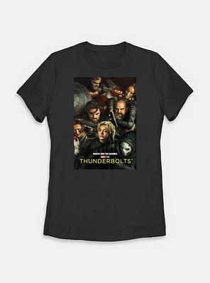Marvel Thunderbolts* Group Poster Womens T-Shirt