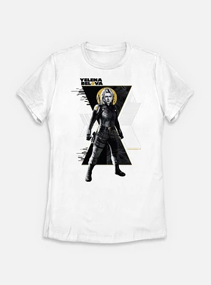 Marvel Thunderbolts* Yelena Belova Pose Womens T-Shirt