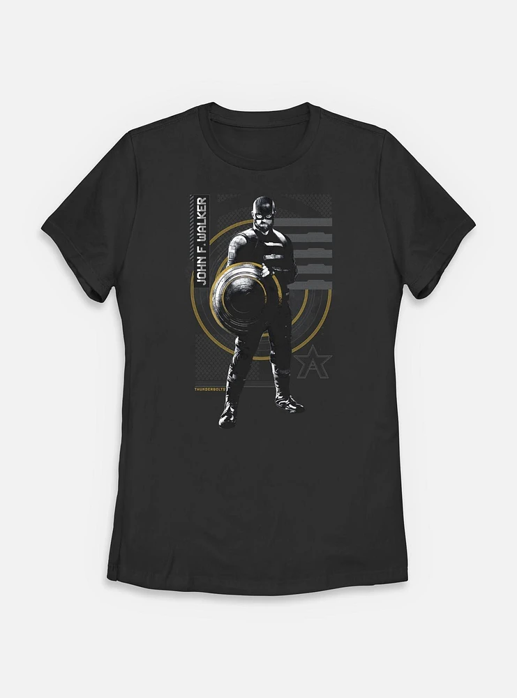 Marvel Thunderbolts* John F Walker Pose Womens T-Shirt