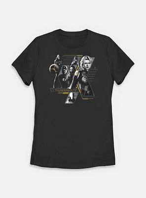 Marvel Thunderbolts* Anti Heroes Collage Womens T-Shirt