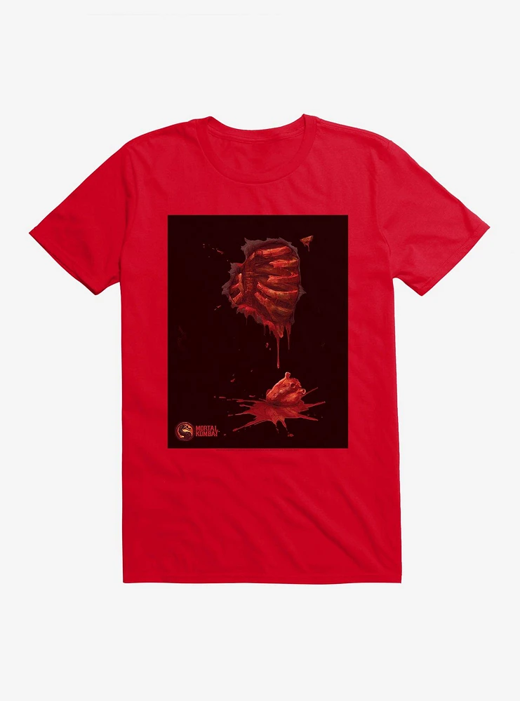 Mortal Kombat 9 Bleeding Ribcage T-Shirt