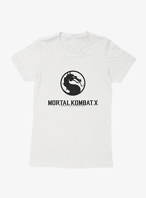 Mortal Kombat X Logo Womens T-Shirt