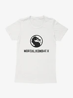 Mortal Kombat X Logo Womens T-Shirt