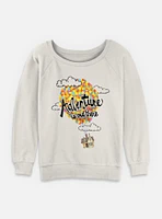 Disney Pixar Up Adventure Womens Slouchy Sweatshirt