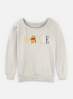 Disney Winnie The Pooh Fashion Womens Slouchy Sweatshirt